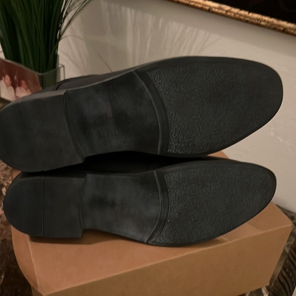 Black Leather Steve Madden Boot main image 2